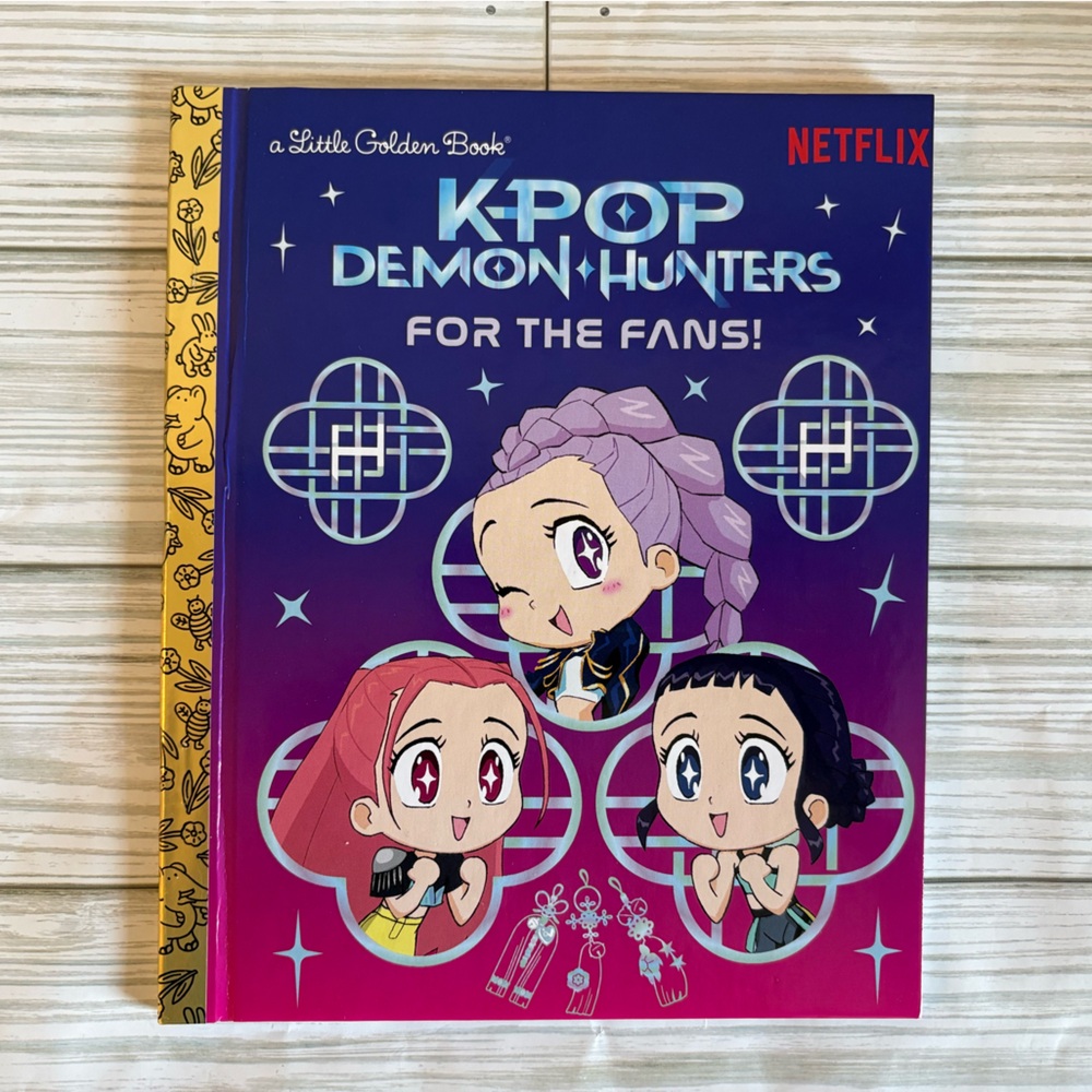 💜Kpop Demon Hunters For The Fans Little Golden Book